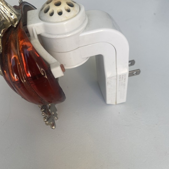 Bath & Body Works Wallflower Plug In Diffuser Harvest Pumpkin w/ Mums Nightlight - Picture 7 of 12